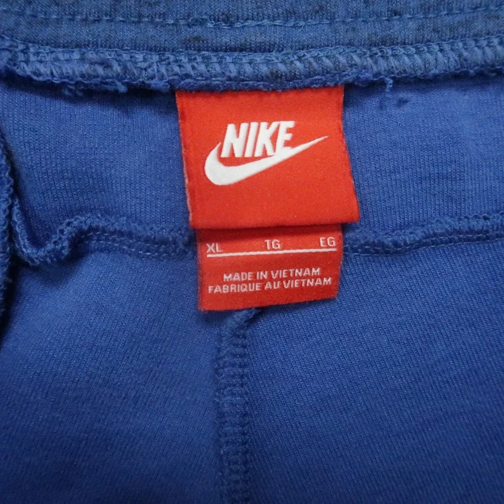 Nike Pants Mens‎ Extra Large Game Royal Blue Tech Fleece Joggers Zip Pocket